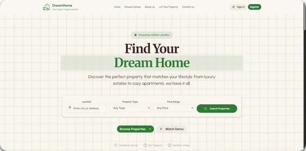 Dream Home Template